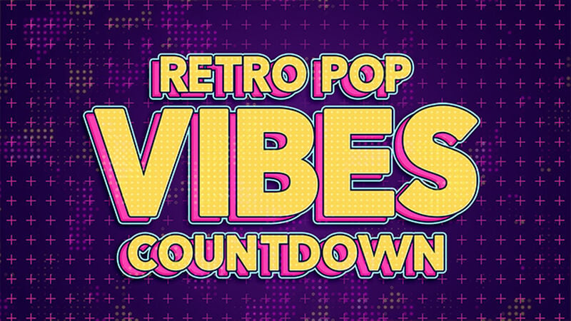 Retro Pop Vibes Countdown